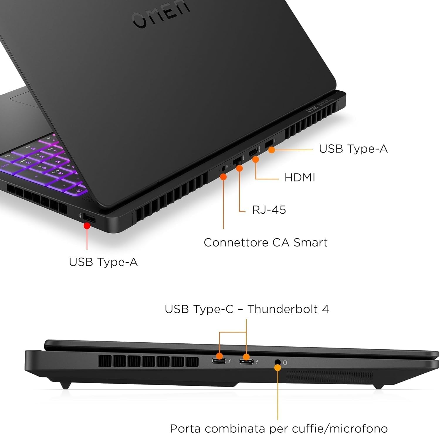 HP OMEN, Notebook Gaming, 16", NVIDIA RTX 5070 8GB