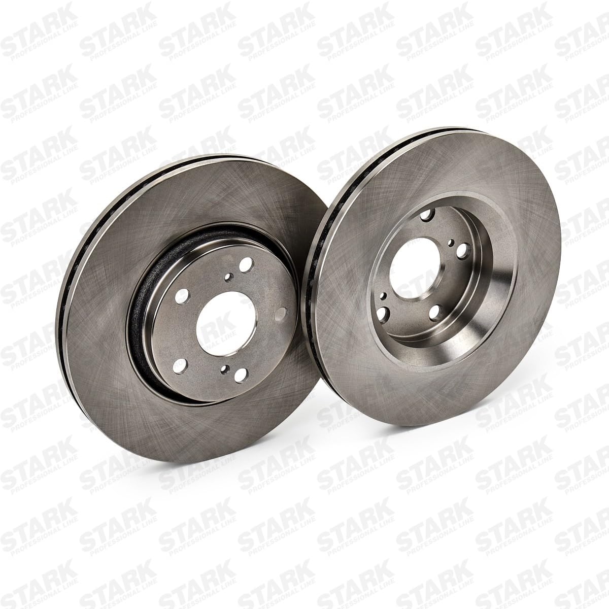 STARK SKBD-0020301 2x Disco de freno Delantero sin tornillos Compatible con TOYOTA AVENSIS Ranchera familiar ZRT27, ADT27