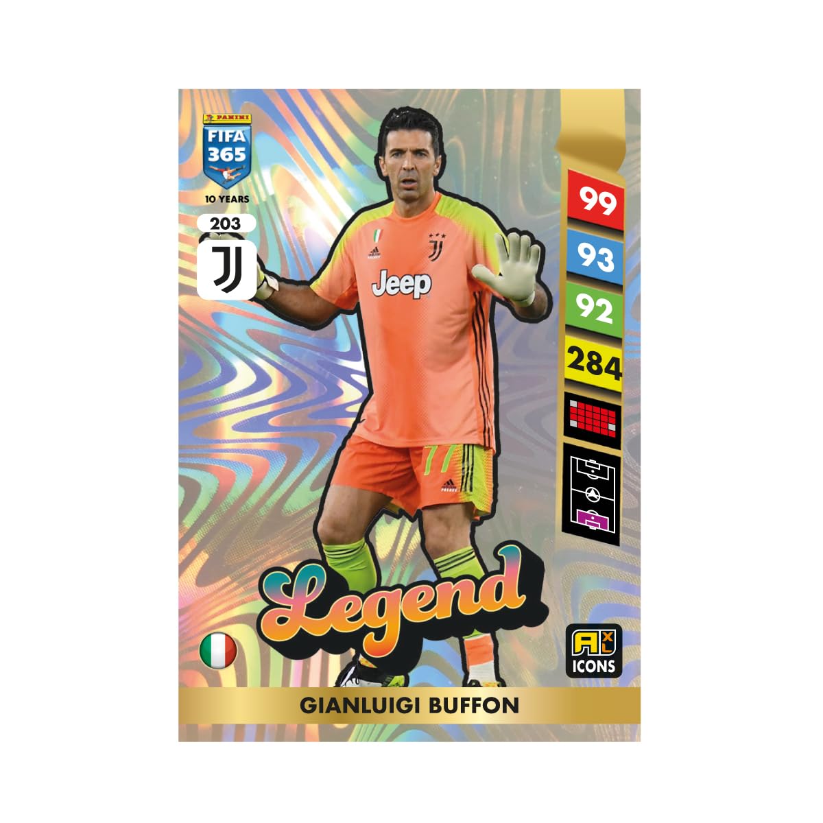 Adrenalyn FIFA 365 2024-2025 Panini 004911box50e - Boîte de 50 enveloppes TC Adrenalyn Fifa 365 2024-2025 - Couleur dorée