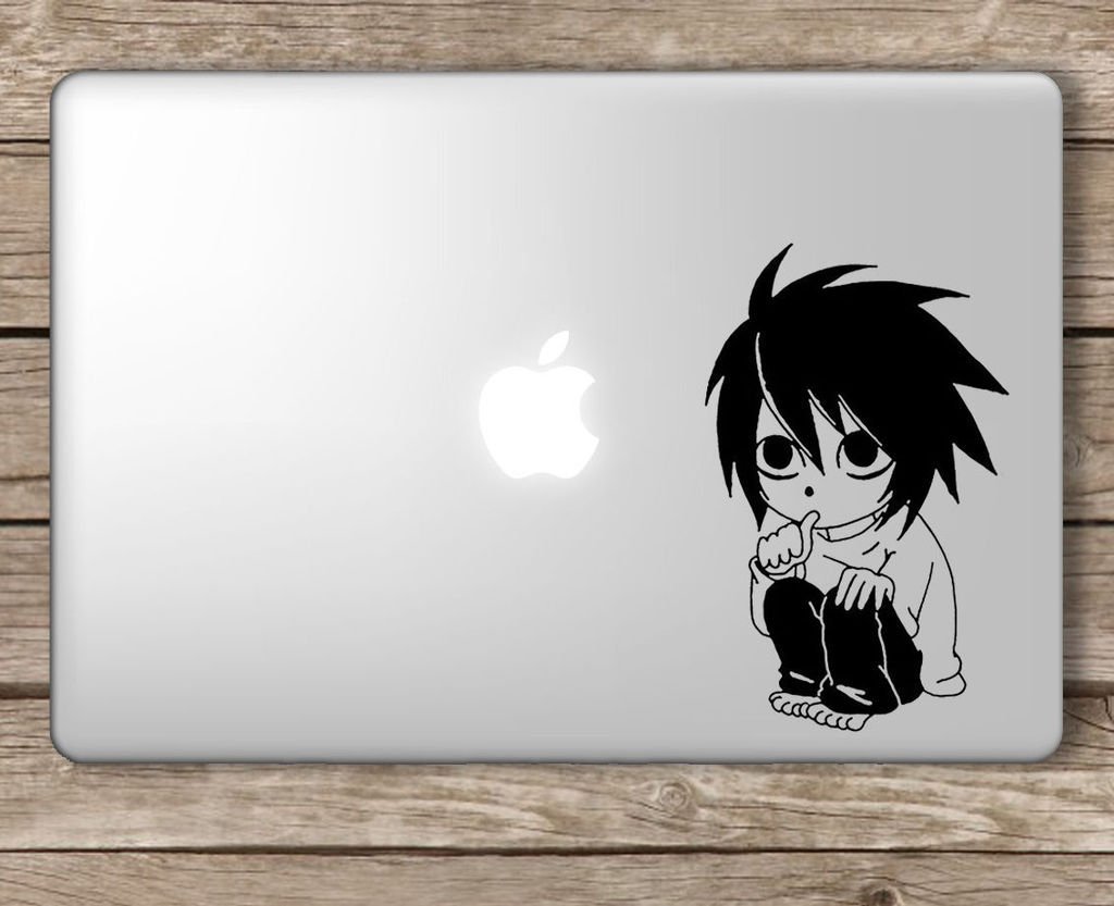 Fusion GraphixCute Light Standing Death Note Laptop Vinyl Sticker (Black) (B075DCKPFL) Amazon Price History, Amazon Price Tracker