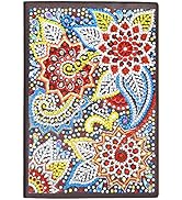 MXJSUA Kit De Peinture Diamant Fleurs Pour Adultes, Kits D'art Diamant 5D Pour Débutants