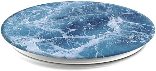 Miniatura 2 de PopSockets: Agarre plegable y soporte para teléfonos y tabletas - Ocean from The Air