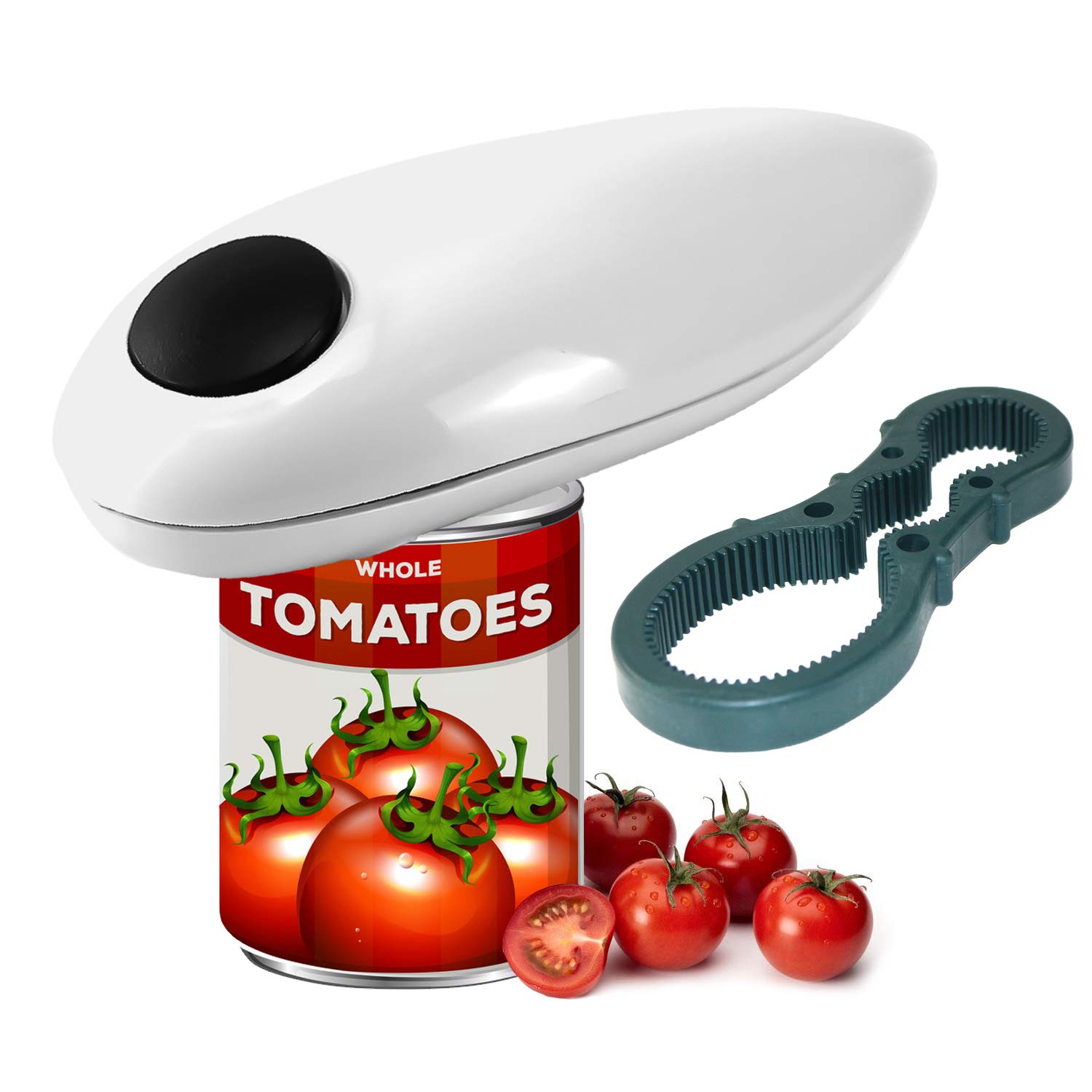 zhongfeistoreElectric Can Opener, Restaurant Can Opener, One Touch and Go Professional Can Opener, Smooth Edge Automatic Electric Can/Tin Opener, Best Can Opener Electric for Seniors and Chef's