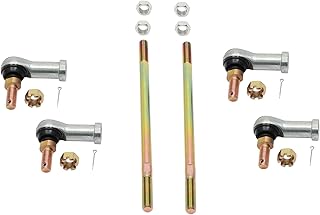 Tie Rod End Kit, Compatible With 2000-2007 Honda Rancher 350/400, 00-06 Honda Fourtrax Rancher 350, 2008-2012 Can-Am Renegade 500/800/800R, 08-15 Can-Am Outlander 400/500/650/800/800R Ball Joint Set