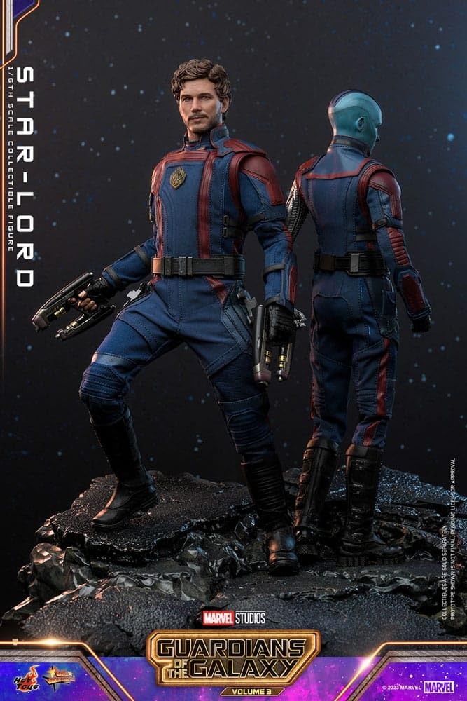 Hot Toys Guardiani della Galassia Vol. 3 Statuetta Movie Masterpiece 1/6 Star-Lord 31 cm
