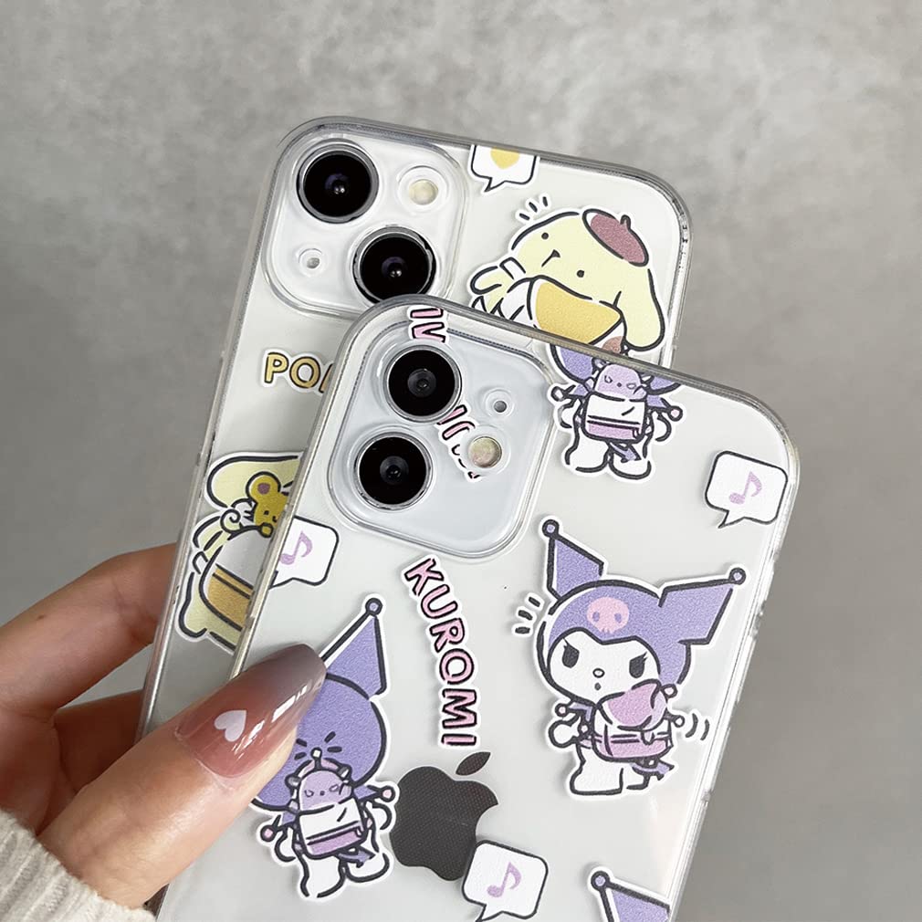 Amazon.co.jp: [GREDINO] iPhone15 用 ケース ポムポムプリン