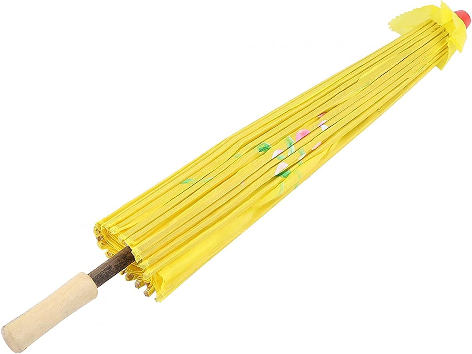 The Decor Affair Handwoven Splendor: Exquisite Oiled Paper Umbrella - Unparalleled Handcrafted Beauty with Intricate Patterns and Rich Colors - A Must-Have for Discerning Art Collectors