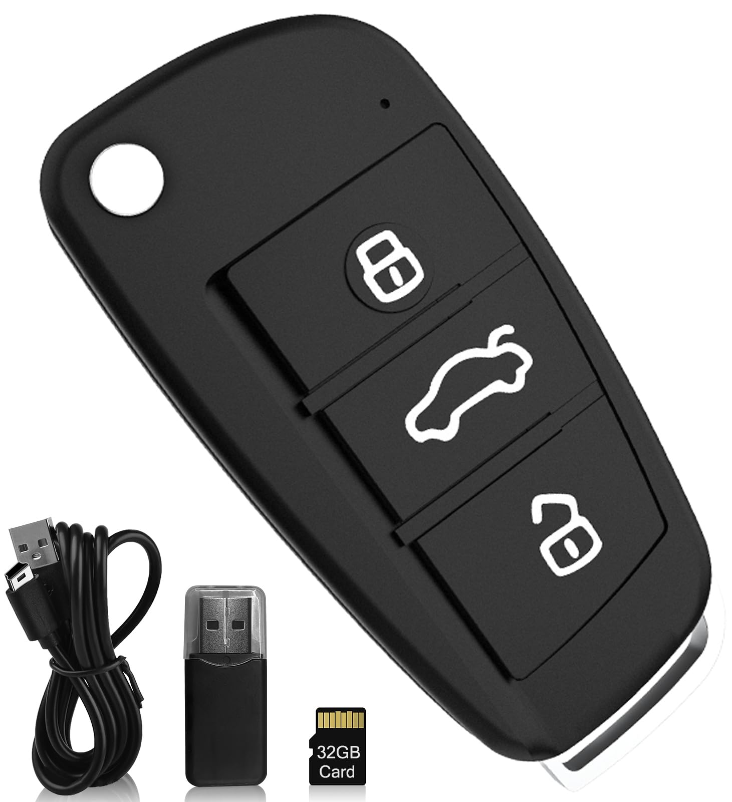 Mini Camera with 32GB Card, Small Camera with DVR and 140° Wide Angle, Automatic File Saving, Easy to Use, Rechargeable Battery for Long Battery Life-picture-11