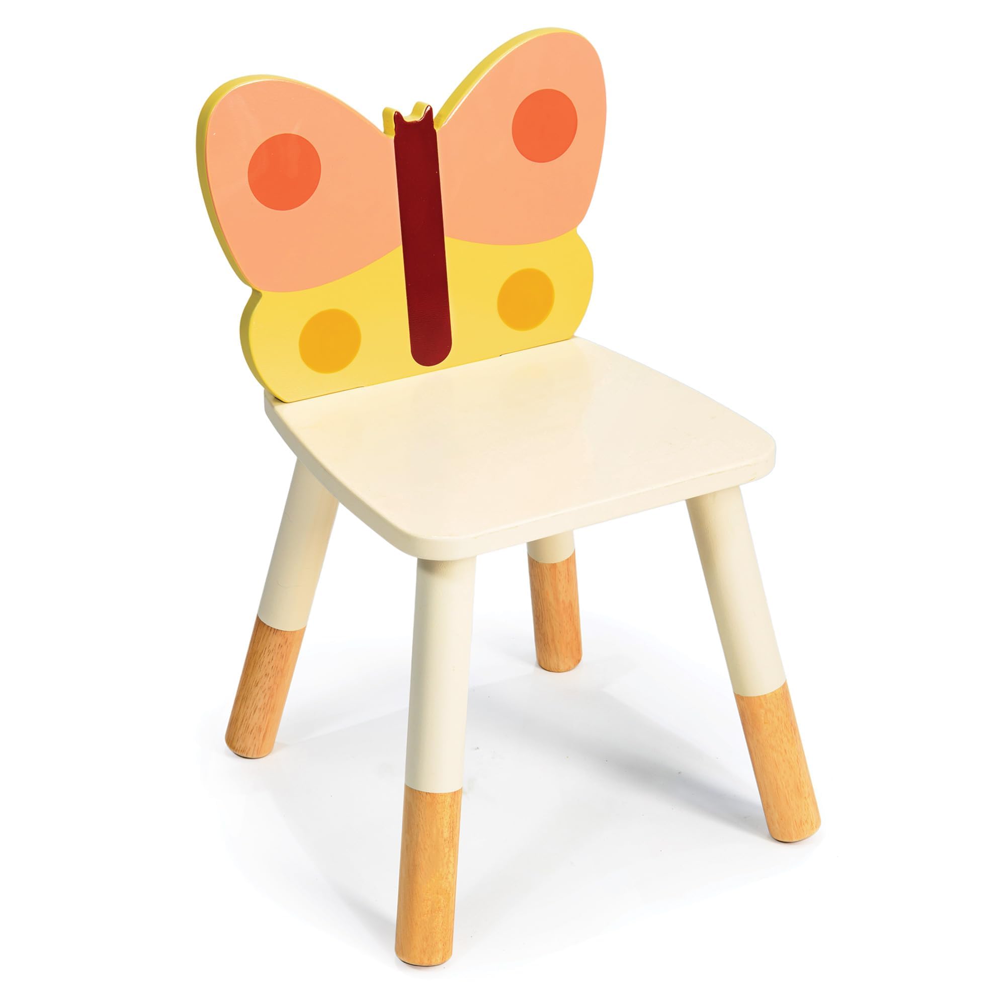 Chaise papillon en bois Mentari pour enfant au design durable