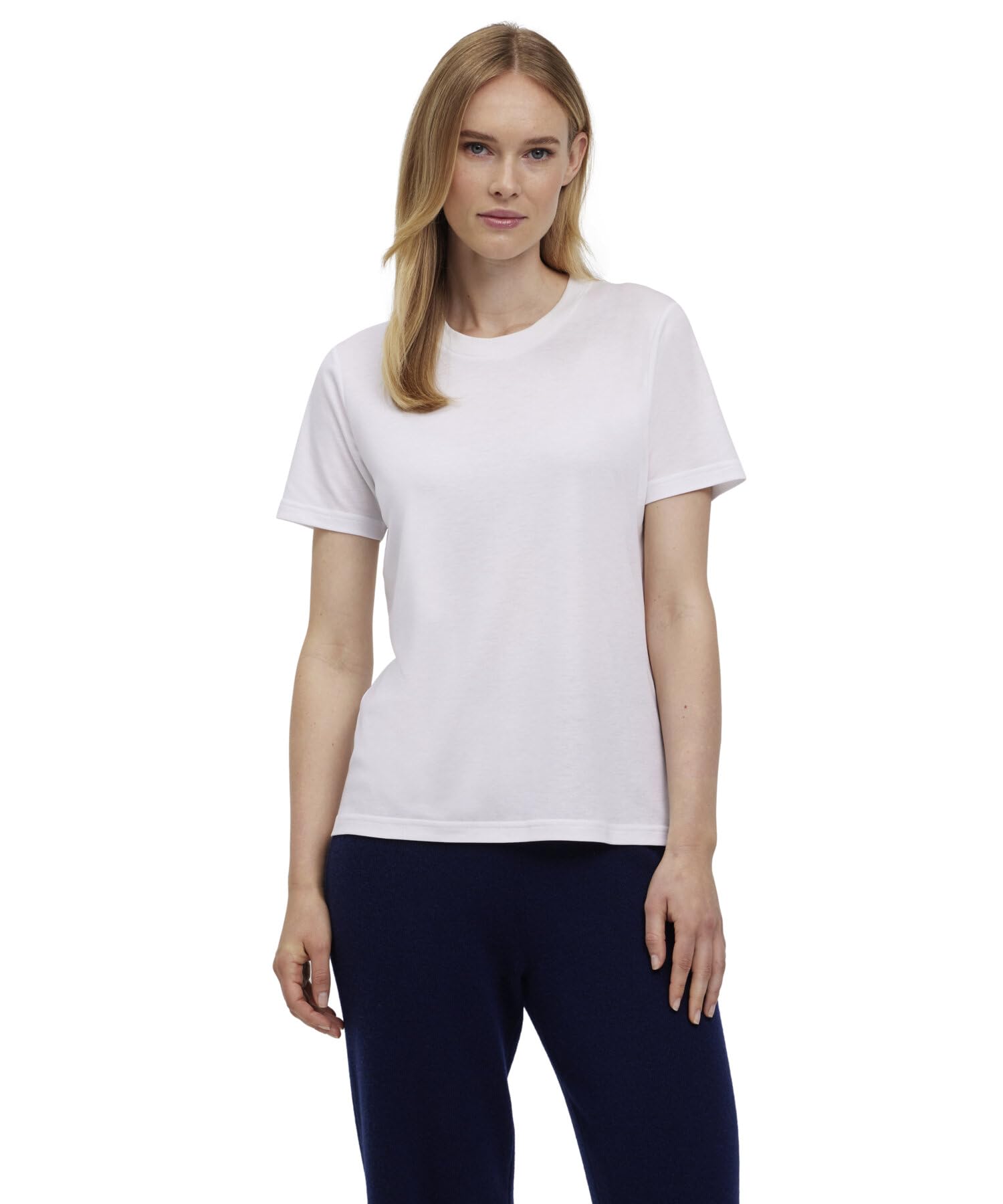 FALKE Mujer Basic Apparel Camiseta Suave Manga Corta cómoda Ligera Transpirable y de Secado rápido Lyocell algodón 1 Pieza