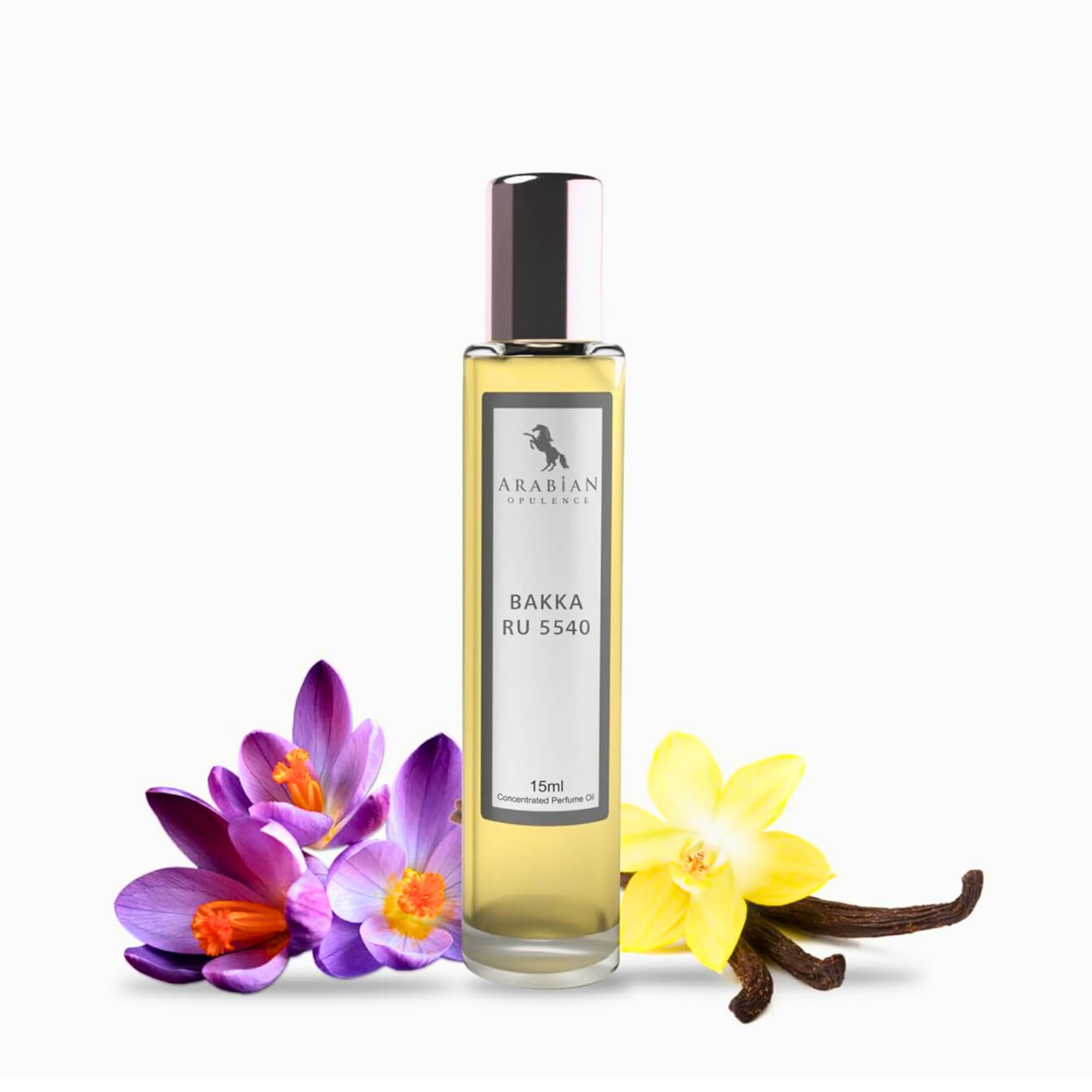 ARABIAN OPULENCE FR328 Bakka Ru 5540 Perfume para hombre y mujer | Aceite aromático Bakka Ru Roll-On Perfume | Perfume de larga duración para hombres y mujeres | Tamaño de viaje Perfume concentrado