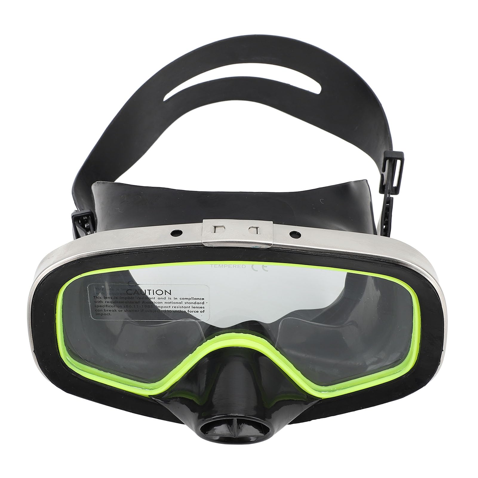 Gafas de buceo de silicona, lentes de vidrio templado impermeables, gafas subacuáticas para nadar y bucear