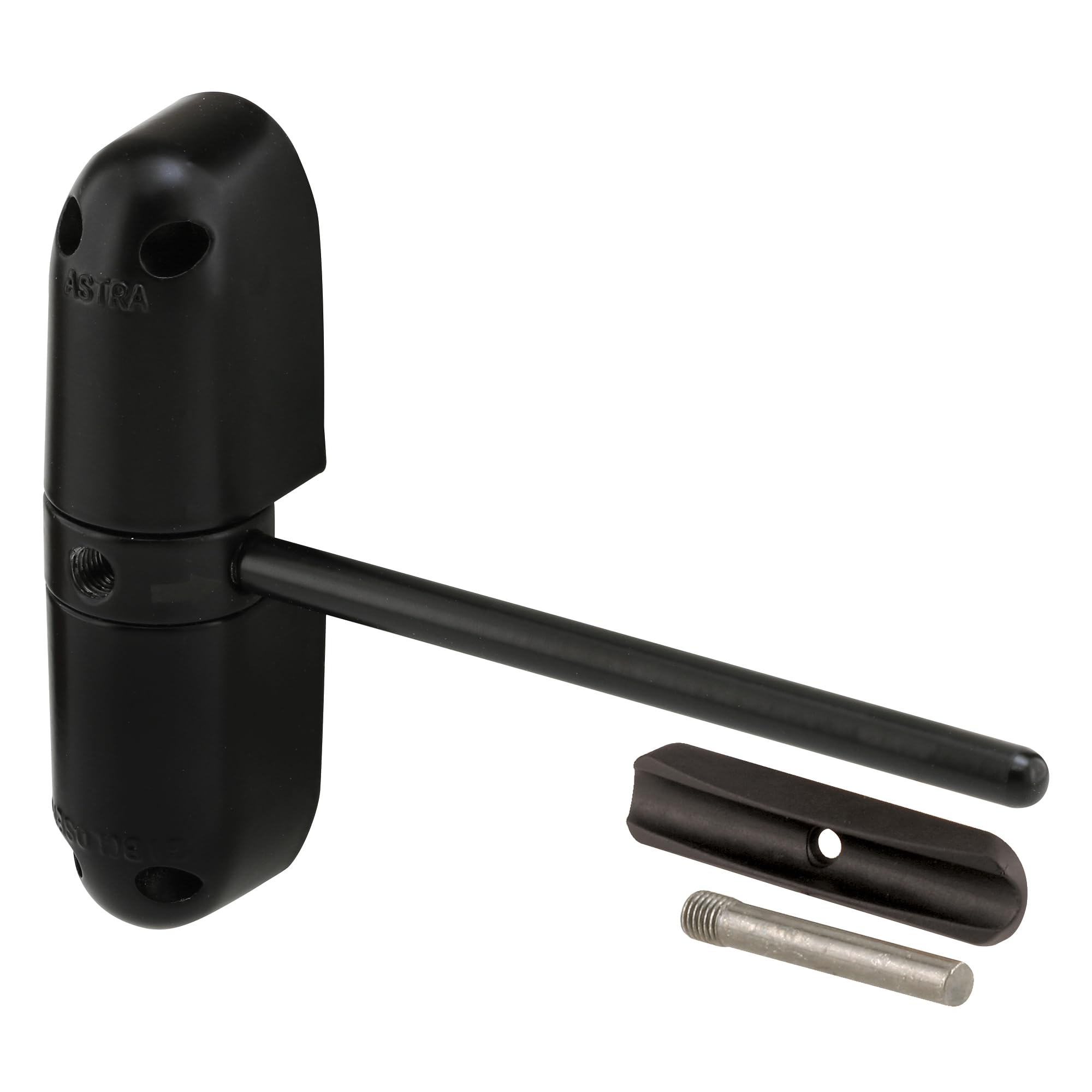 Prime-Line Kc16Hd Safety Spring Door Closer – Easy To Install Convert Hinged Doors Self-Closing Diecast Construction, 4-1/4” Black, Non-Handed