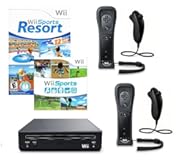 Nintendo Wii Sports & Resort Special Value Edition (Renewed) (2 Player Black)