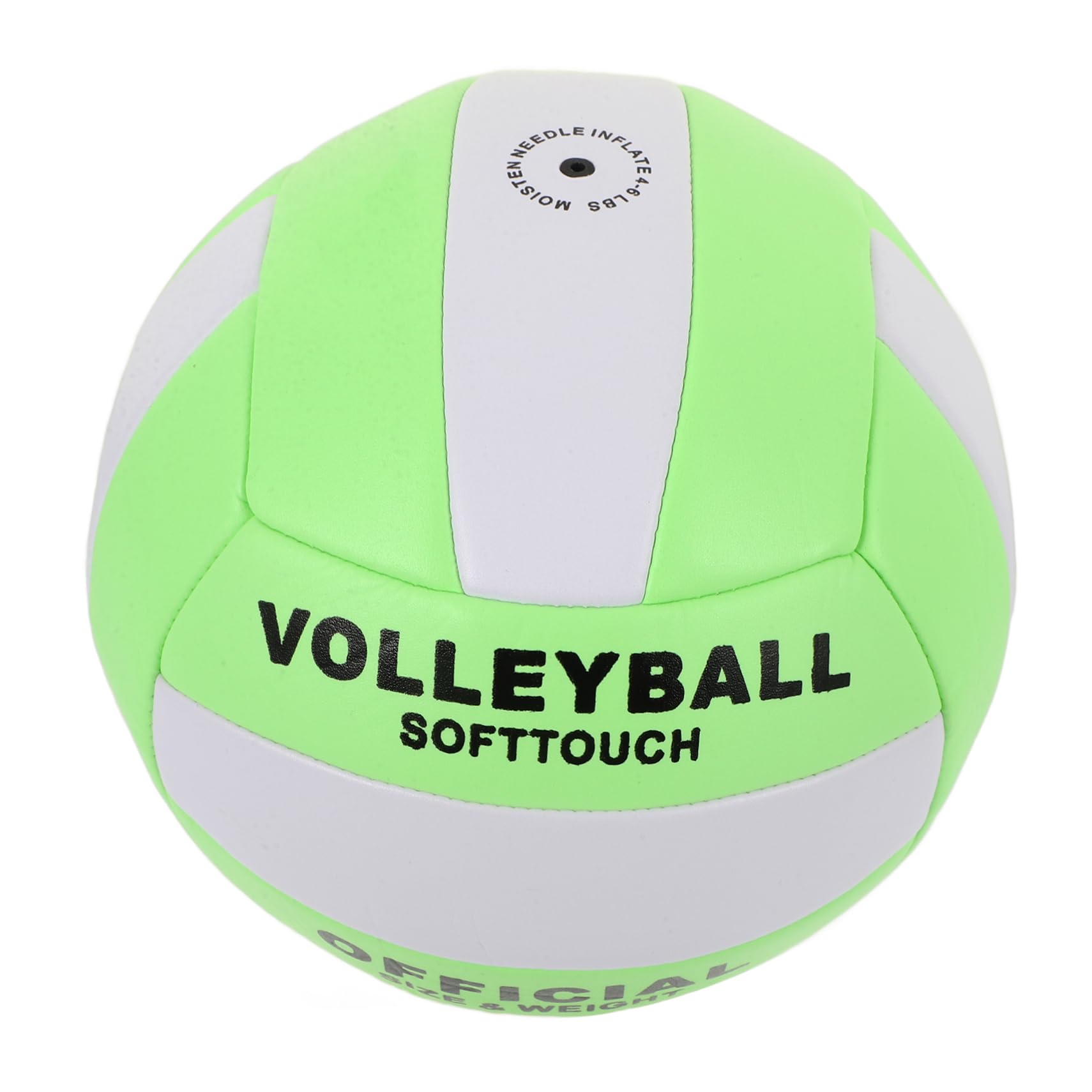Toddmomy High Visibility Soft Volleyball Balls Size 5 Training Volleyball Set for Play