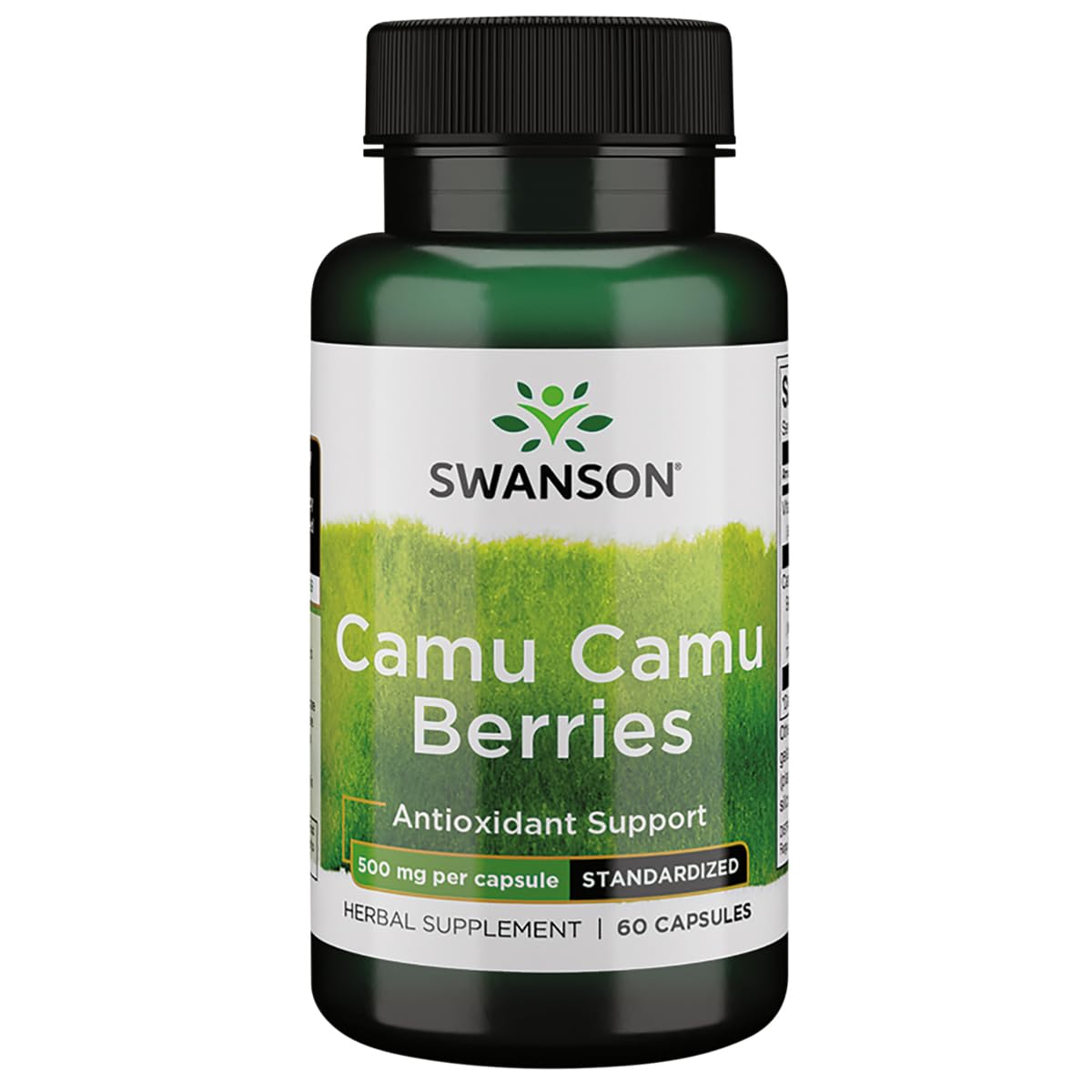 Swanson Wildcrafted Camu Camu Berries 500 mg, 60 Capsules