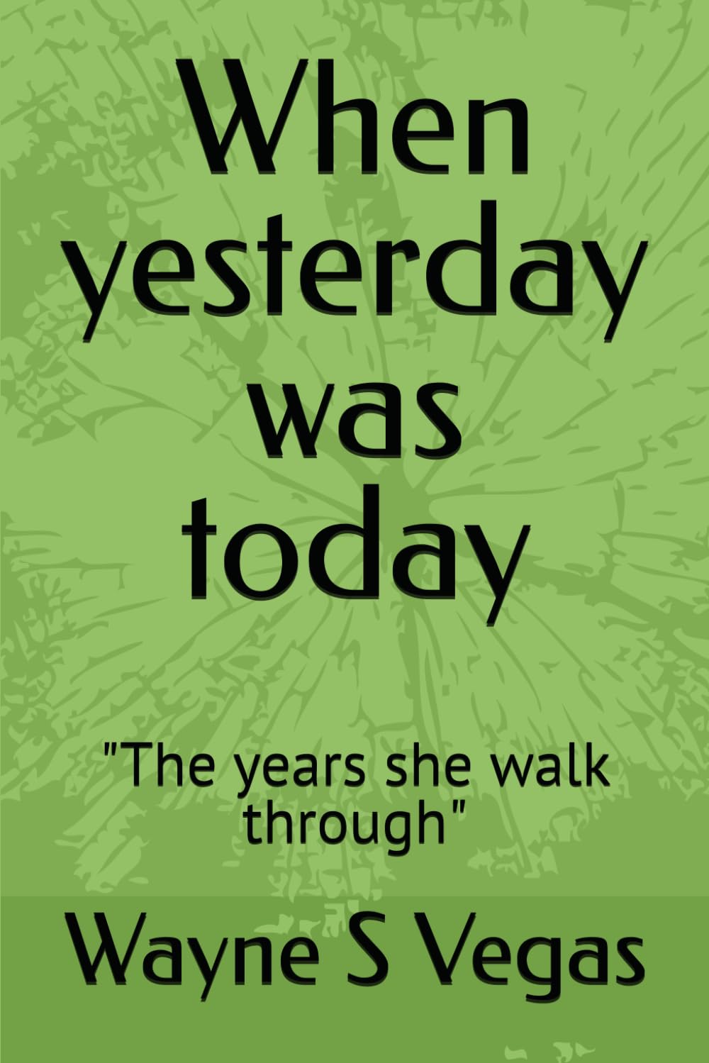 When yesterday was today: "The years she walk through"