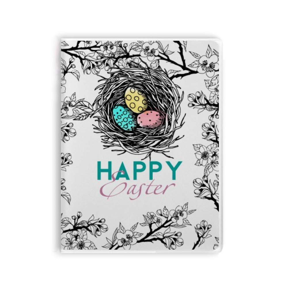 Carnet de notes Happy Easter à couverture souple pour vos vœux - 4