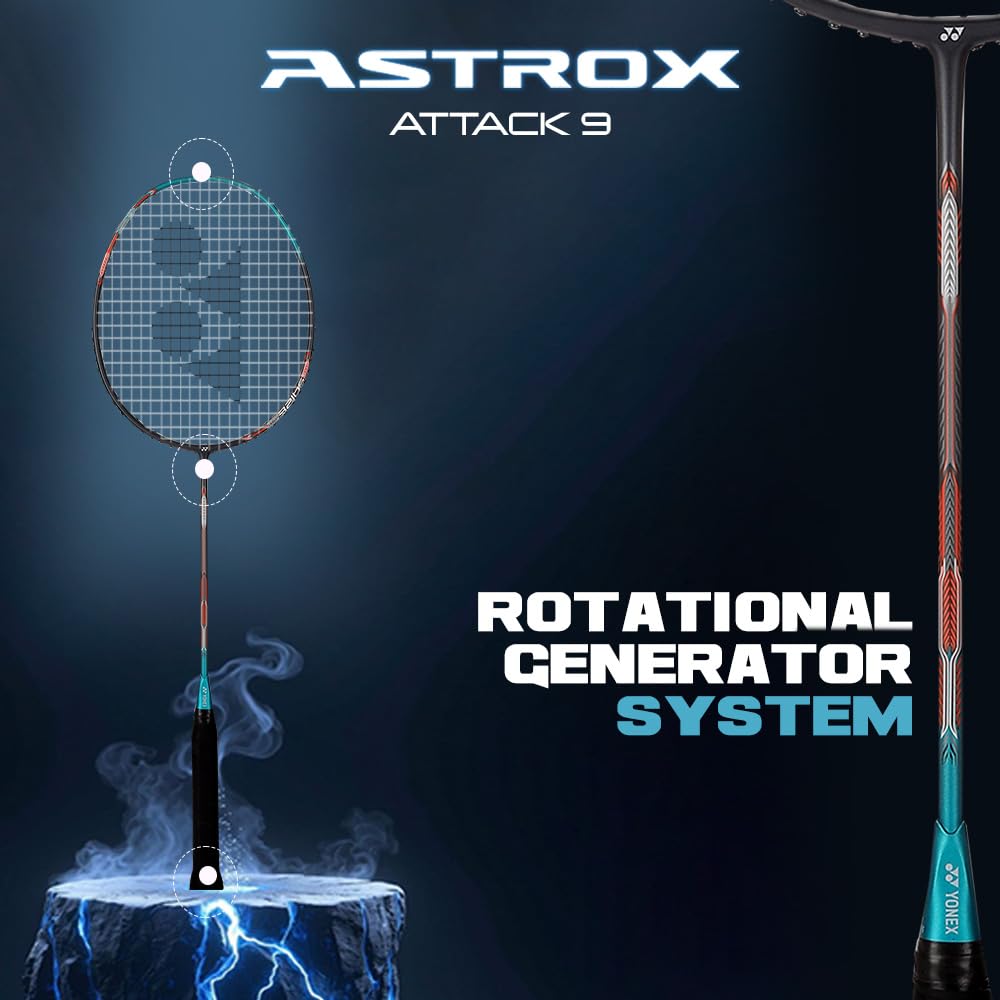 Yonex Racchetta da Badminton Astrox Attack 9
