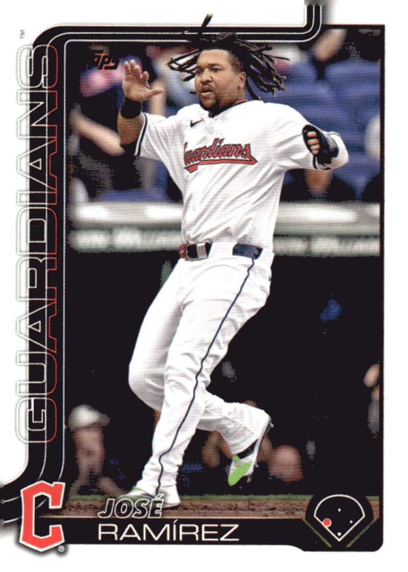 Amazon.com: 2025 Topps Series 1 Baseball #77 Jose Ramirez