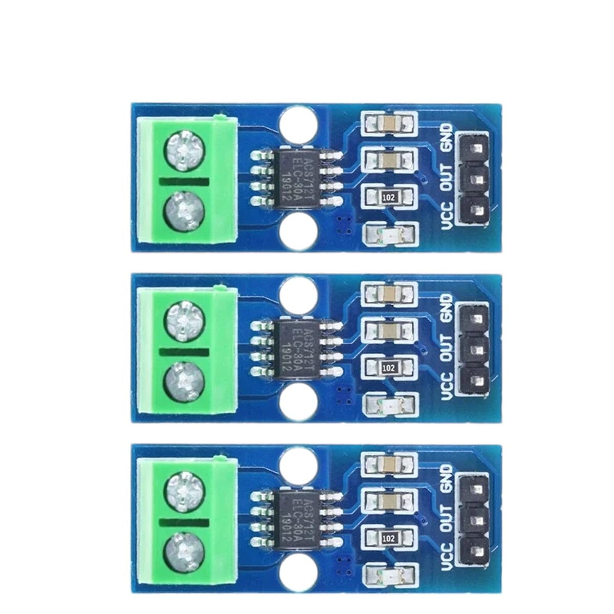 Hot for Sale ACS712 5A 20A 30A Range Hall Current Sensor Module ACS712 Module for Arduieno 5A 20A 30A