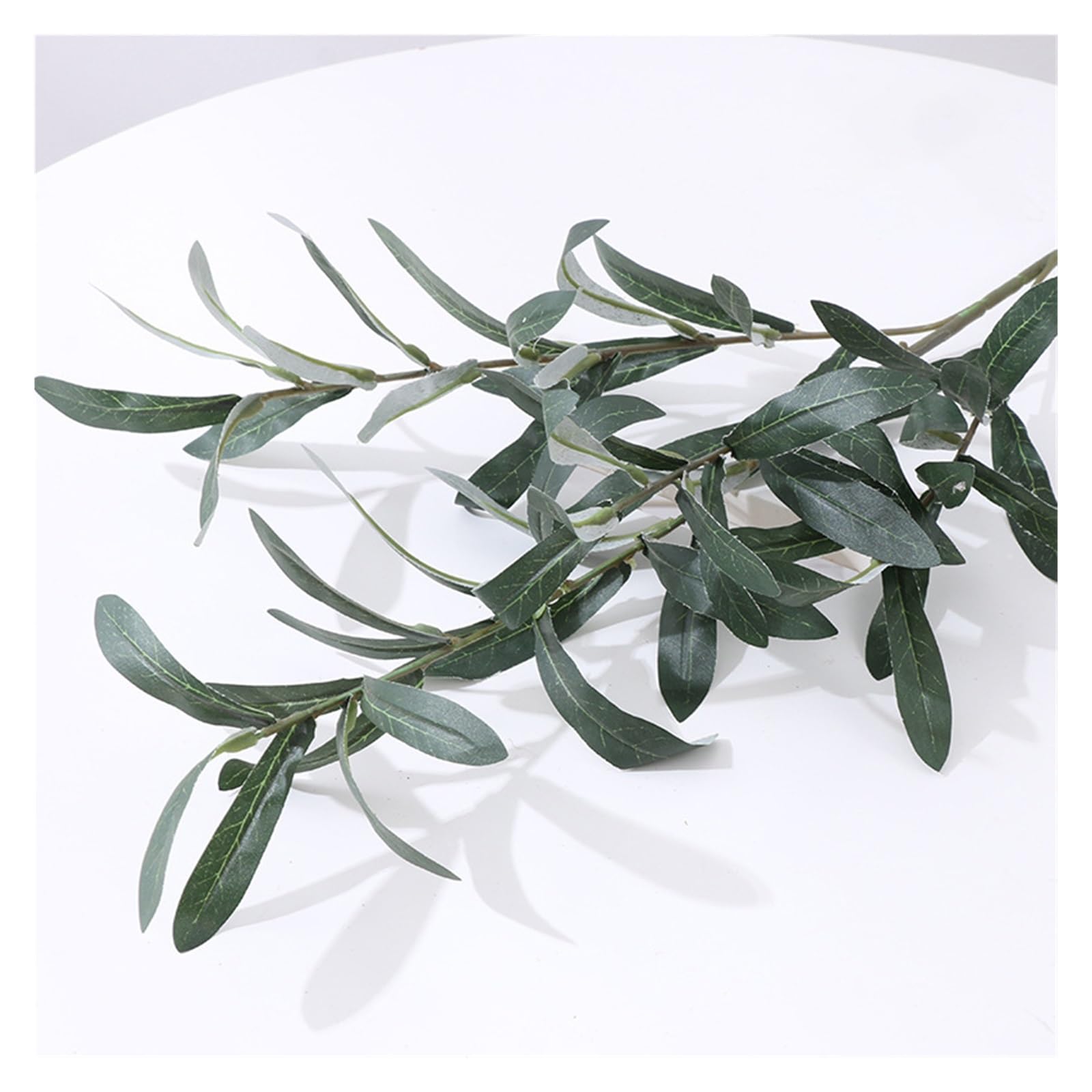 Künstliche Tannenzweige 5PC Künstliche Gefälschte Pflanze Olive Grün Zweige Hause Wohnzimmer Vase Dekoration Hochzeit Outdoor Bonsai Obst Bäume
