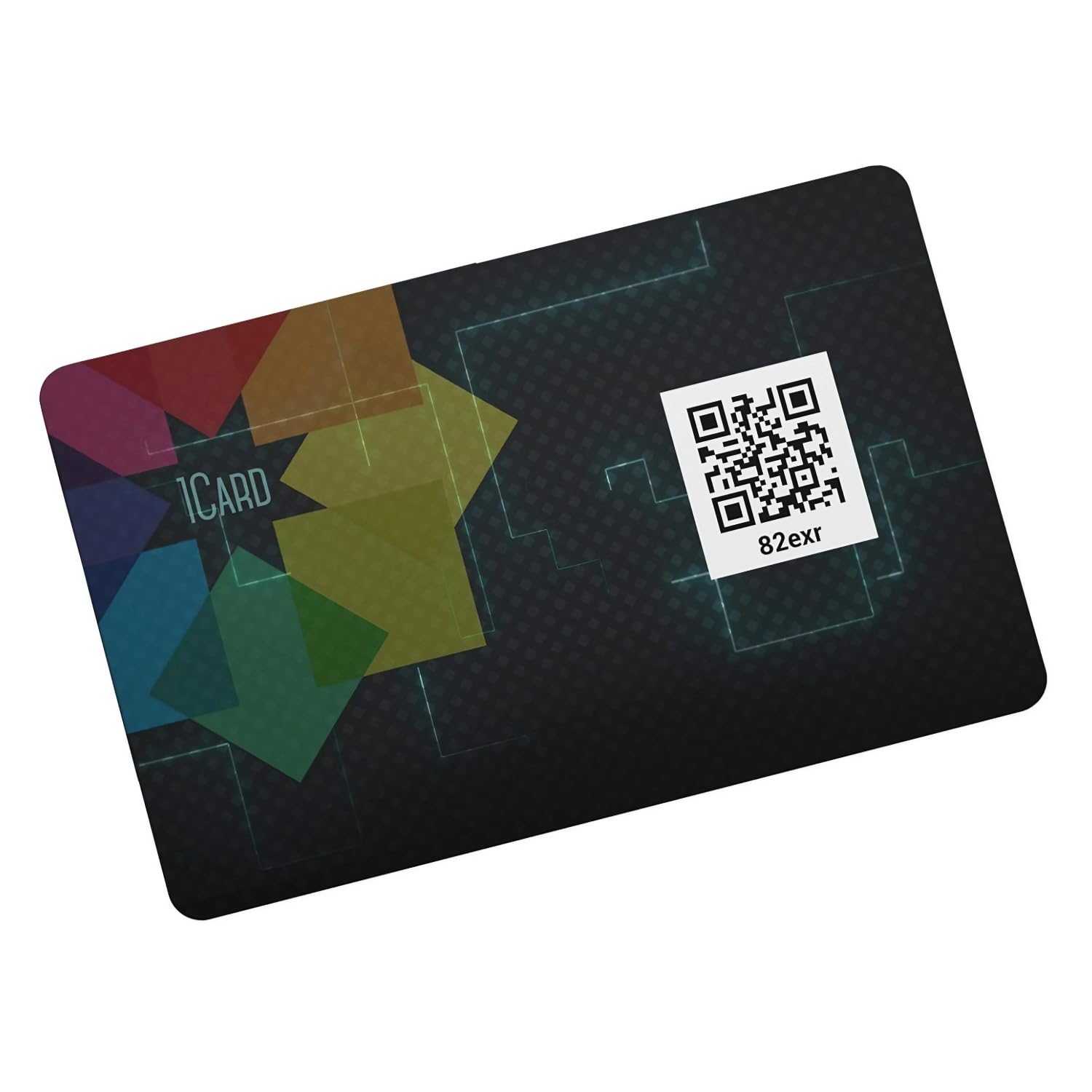 1Card® Eco - Smart NFC & QR Enabled Digital Business Card Digital Visiting Card - Just Tap to Share Contact - Smart Networking Card with Advanced NFC Technology