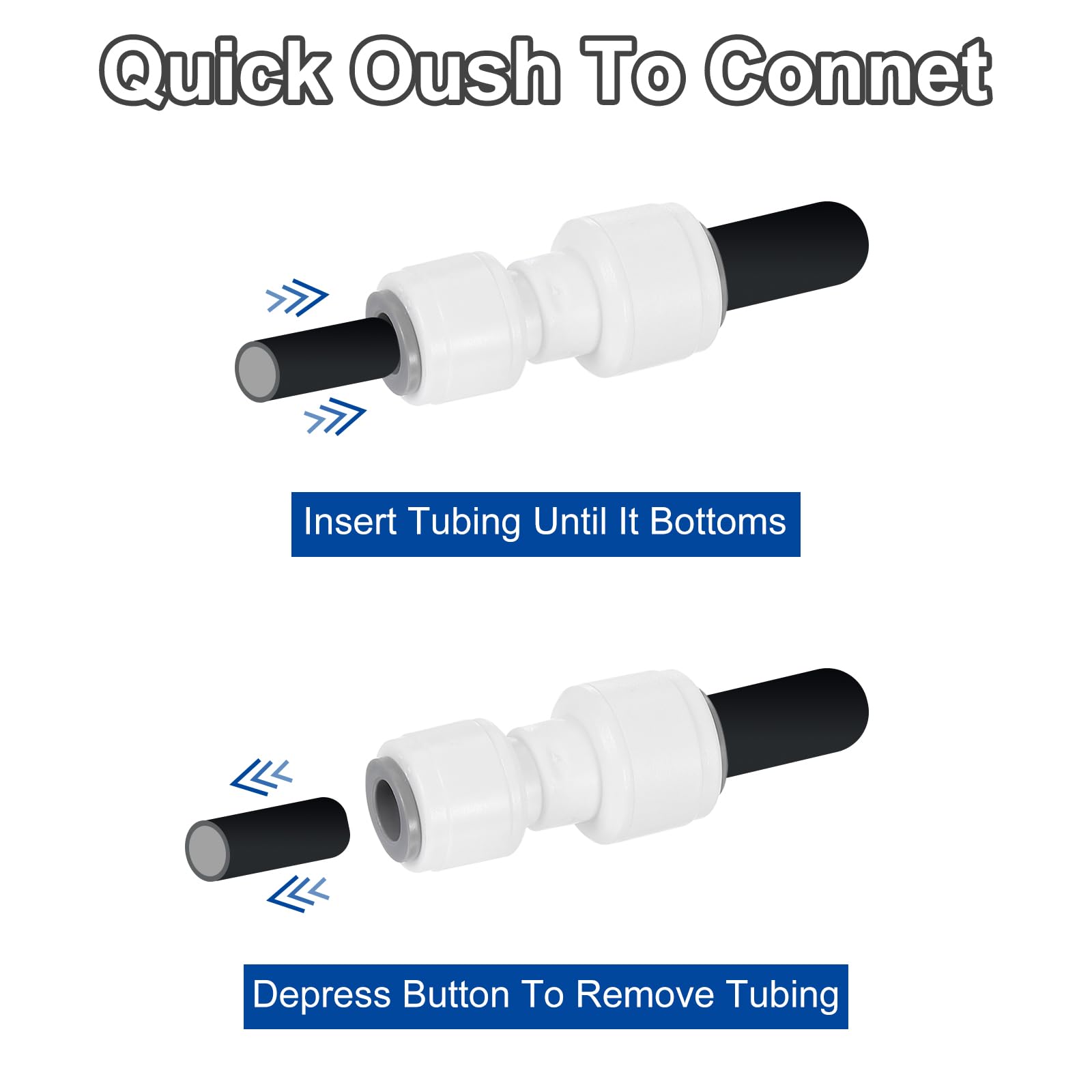 12 Stück Rückschlagventile Aus Kunststoff - Einweg-Ventile Für Schläuche 4mm, Temperaturbeständig Bis 100°C