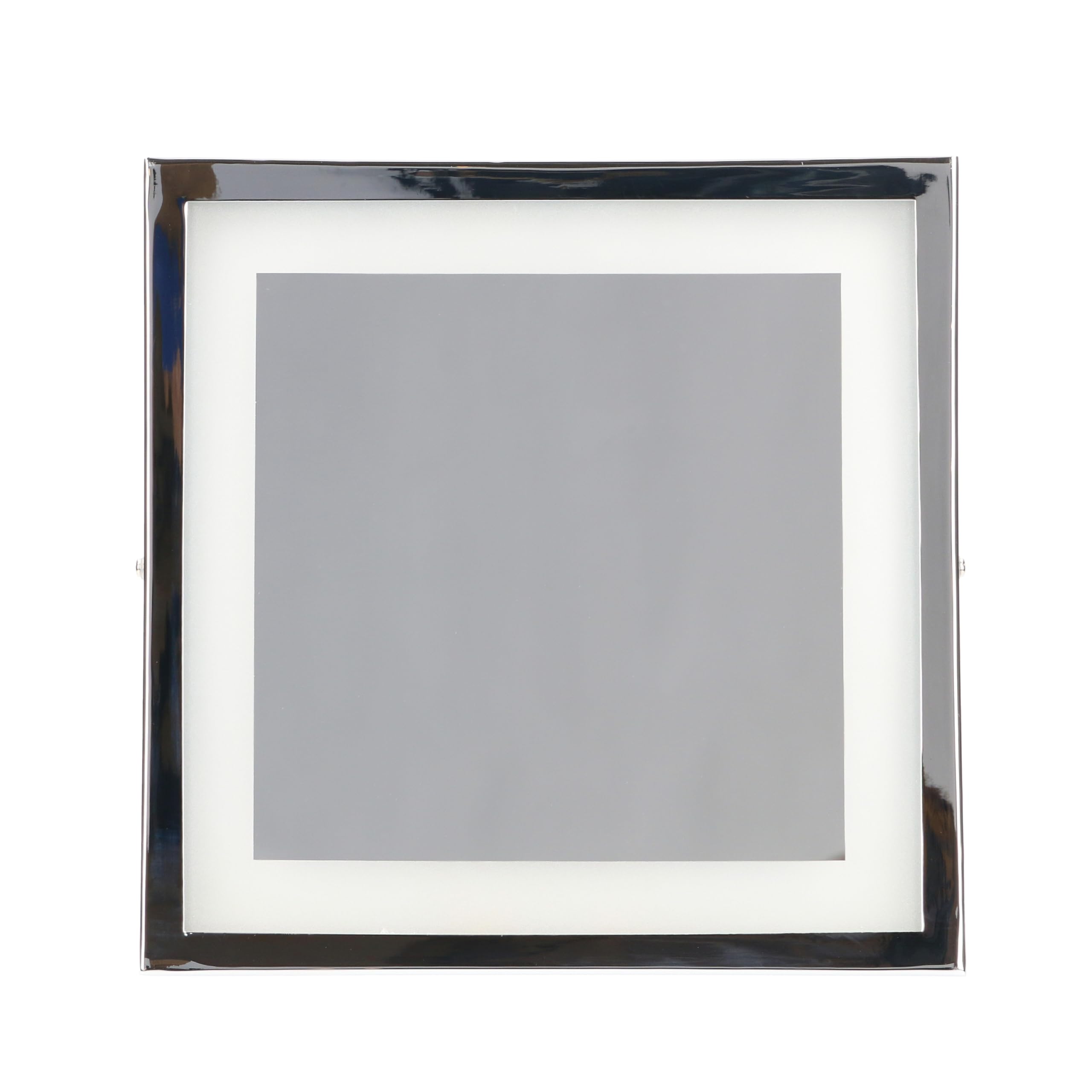LEDS·C4 Espejo de Aumento con Luz LED para Maquillaje, Retroiluminado, Brazo Extendible y Ajustable, Ideal para Baño, Acabado en Cromo, Iluminación Precisa y Elegante