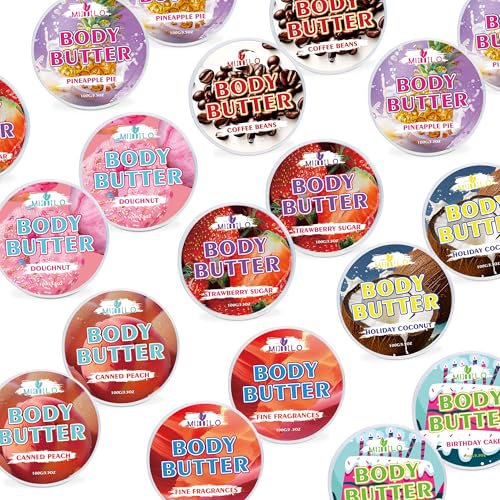 MLIIIILO Body Glaze Body Butters Body Glaze Body Butter Donut Butter Body Moisturizer for Women Anti Aging Whipped Body Butter for Women 2PCS 200G (100 * 2pcs COFFEE BEANS)