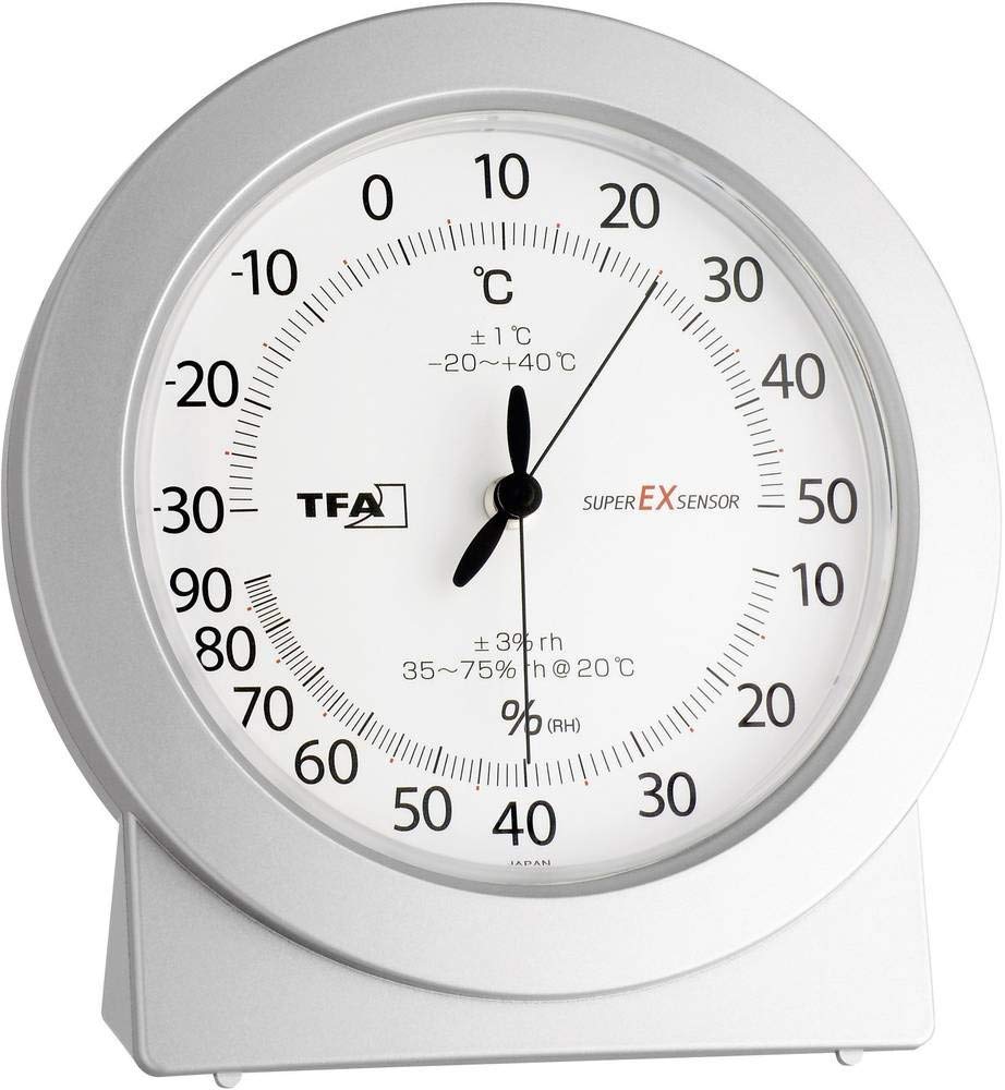 TFA Appareil de mesure de la température/l'humidité de l'air, Thermo/hygromètre-30 à +50 °C 10 - 99 % RH