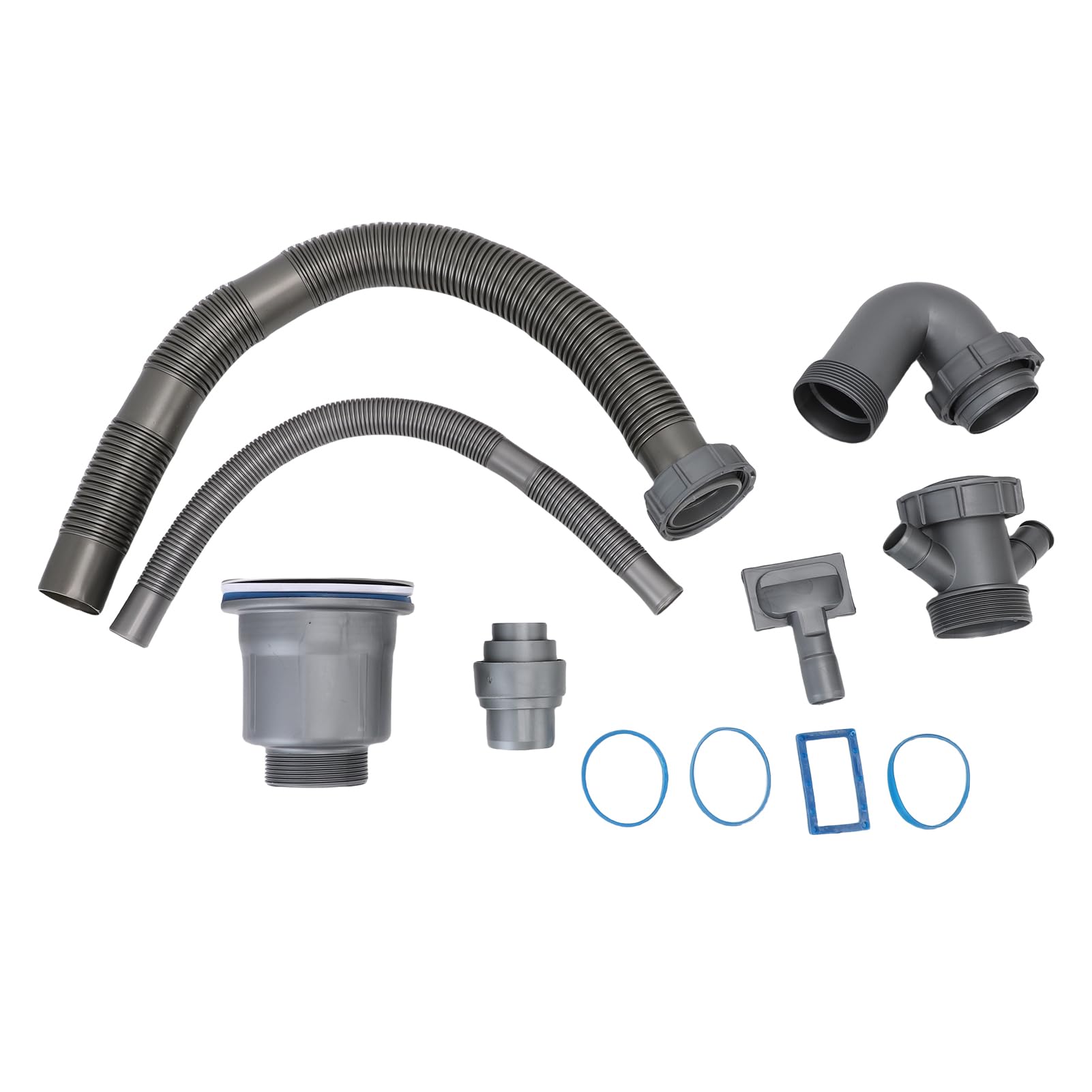 Cocoarm Fregadero de Cocina de un Seno, Fregadero bajo Encimera de Acero Inoxidable 304, Lavabo Rectangular de 38,5 X 32,5 X 18, Cm, Diseño de Lavado Integrado para Cocina, Barra y Baño