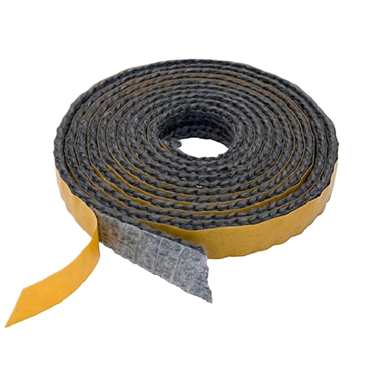 Guarnizione Stufa a Legna Corda for stufa piatta nera da 20/25 mm x 2 m | Guarnizione autoadesiva in fibra di vetro for camino, guarnizione for porta del camino(25mmx2m)