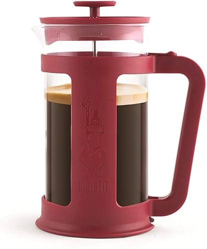 Bialetti Prensa de café inteligente, prensa francesa para café o té, recipiente de vidrio de borosilicato, apto para lavavajillas, 1 L - 34 oz (8