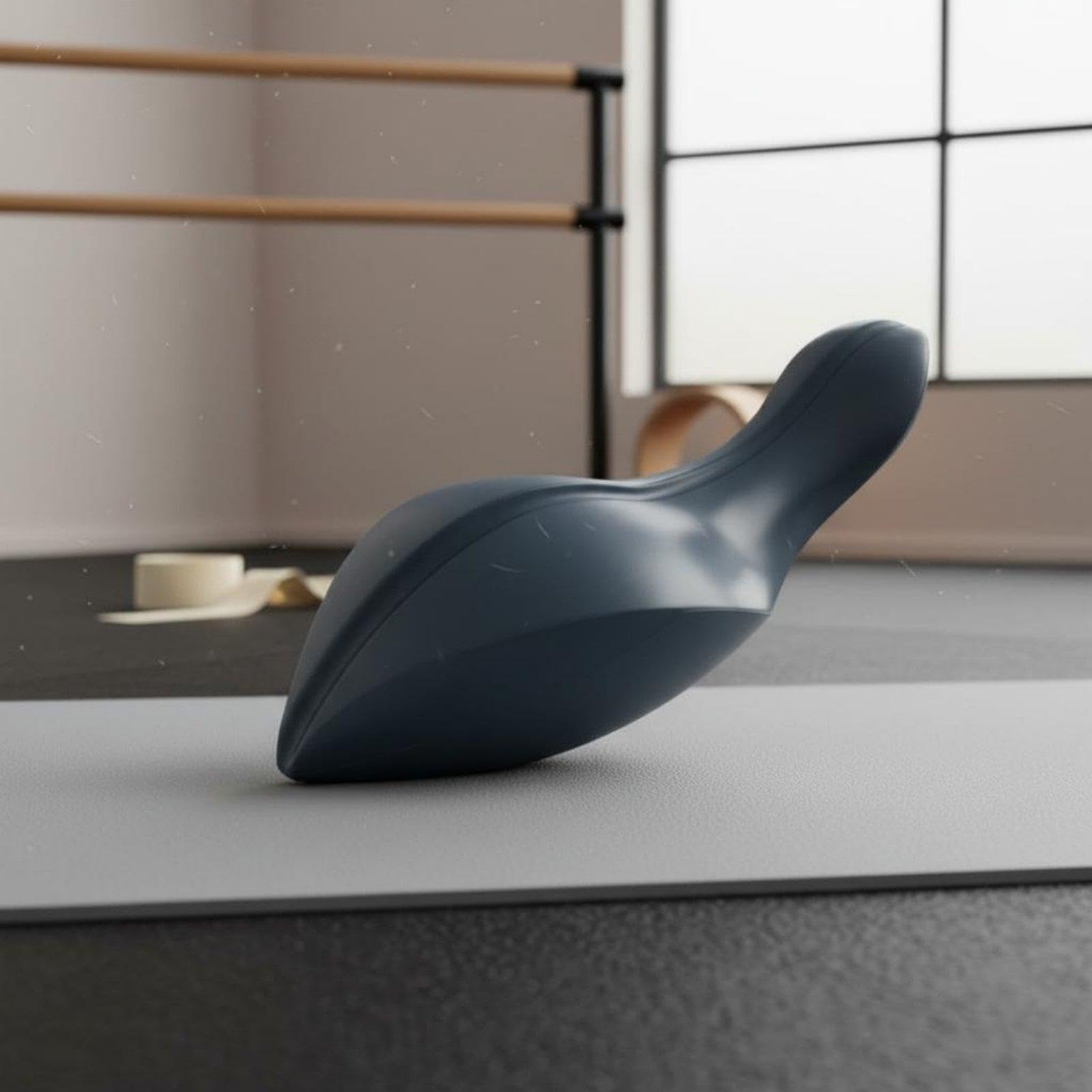 Gralara Tappetino Pilates Dolphin Spine Balance Training con Supporto a E Struttura in Gomma per Allenamento a Casa.