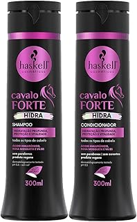 Kit Haskell Cavalo Forte Hidra Duo 300ml Shampoo + Condicionador