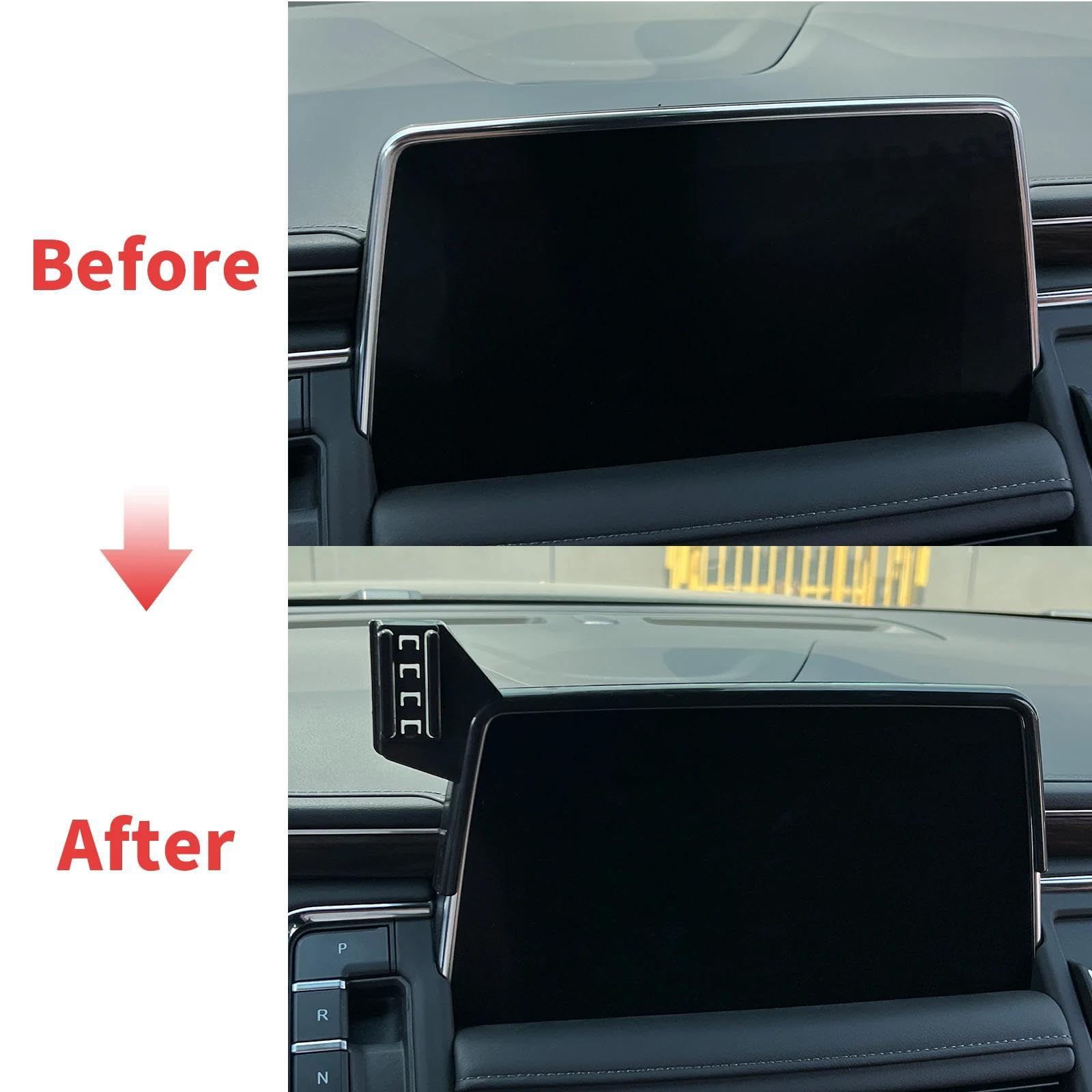 Uchwyt Samochodowy na Telefon dla Chevrolet Tahoe 2021-2024, uchwyt samochodowy na telefon komórkowy, stojak na nawigację GPS (ładowanie)