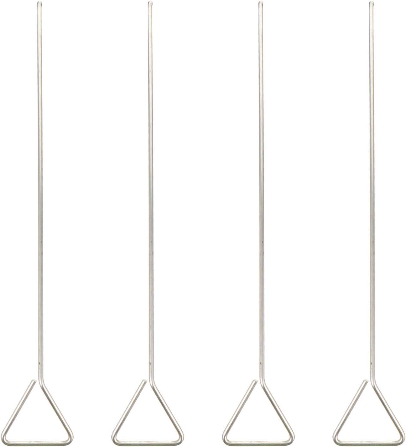 Baluue 4Pcs Coating rod Laboratory Cell Spreader Wire