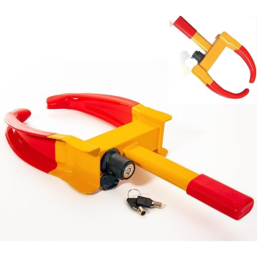 Heavy-Duty Wheel Lock Clamp