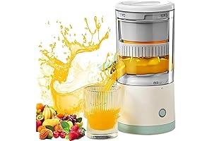 Rechargeable Electric Citrus Juicer - The Ultimate Wireless Portable Juice Machine