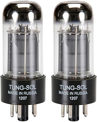 真空管 6G6G TUNG-SOL USA ２本 6L6G TUNG-SOL 2本マッチ 真空管PX29 - ヴィンテージサウンド