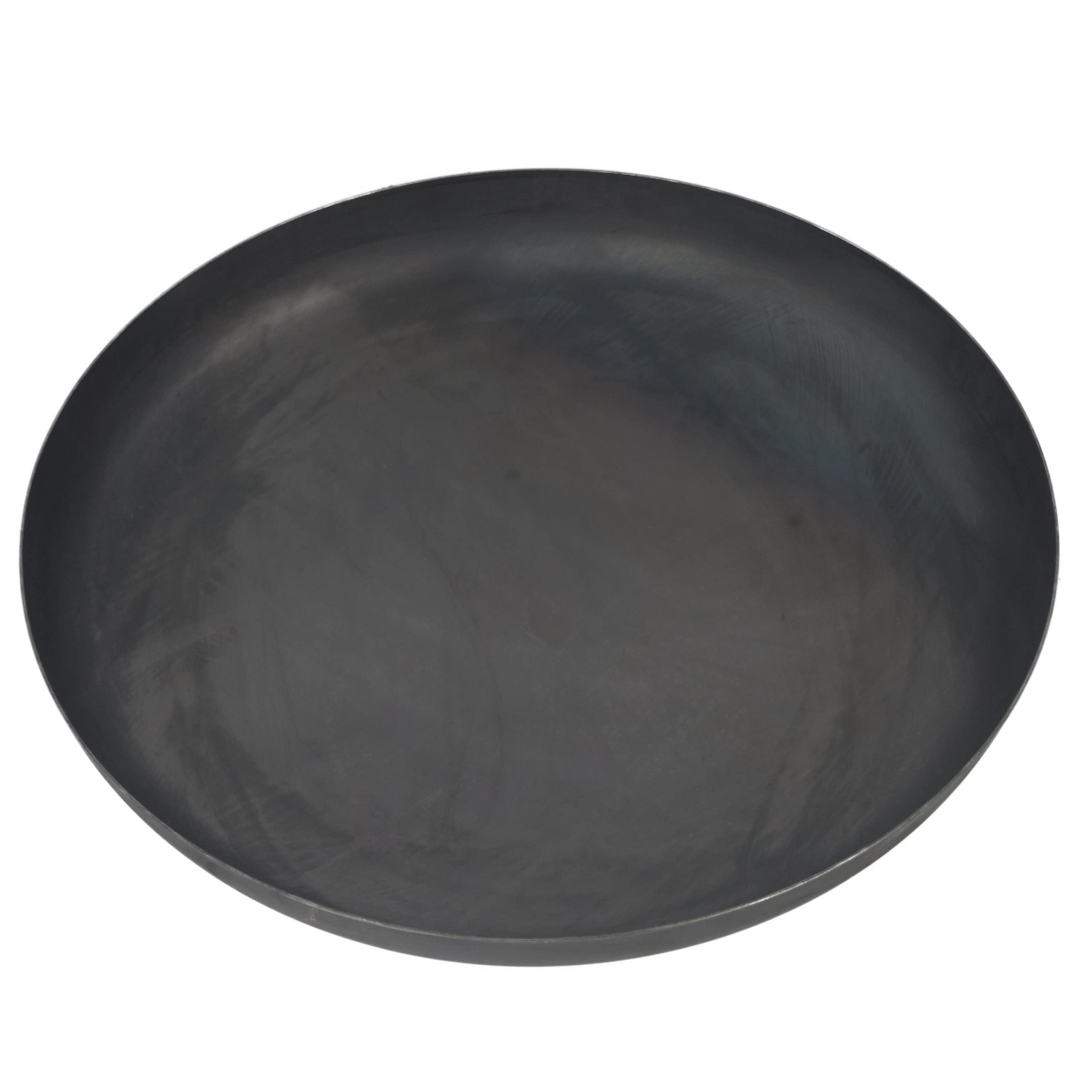 Fire World - Robuste Feuerschale Klöpperboden 80 cm | Pflanzschale aus hochwertigem Stahl | Ideal für gemütliche Abende unter Freunden | Für Terrasse, Garten und Camping