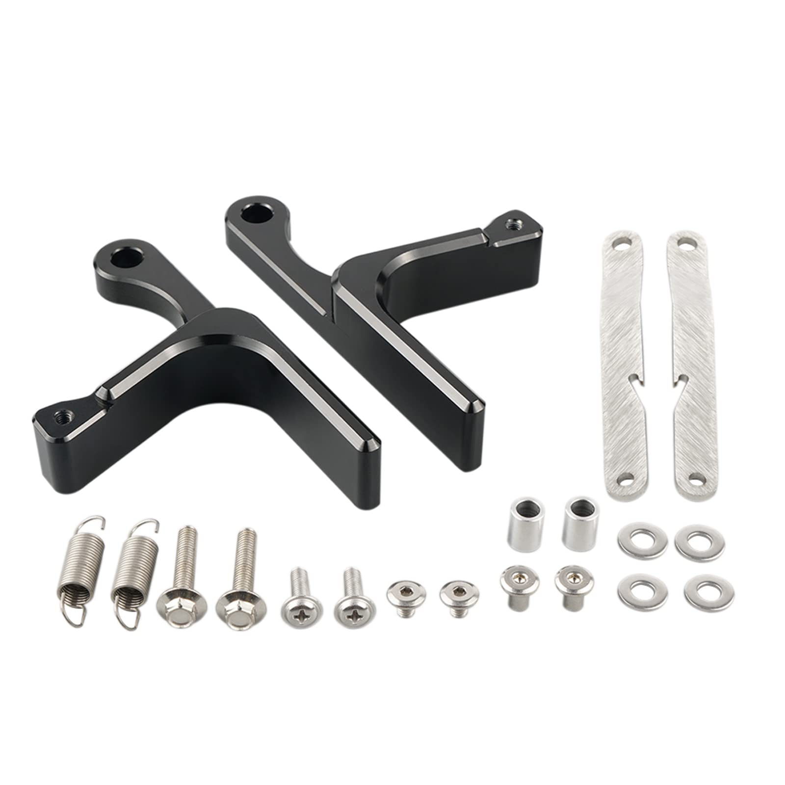 DYYOPRA for CAN AM Door Handle Sets for Can-Am Maverick X3 4x4 XMR XRC DPS 2017-2022 UTV(Black)