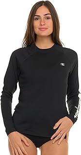 Champion Rash Guard for Women, Womens Rash Guard Long Sleeve Shirts, Rashguard Swim Shirt
