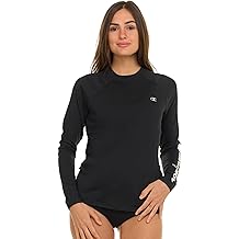 Rash Guard para Mujer, Mujer Rash Guard Camisas de Manga Larga, Rashguard Swim Shirt Mujer UPF 50+ SPF & UV Protection