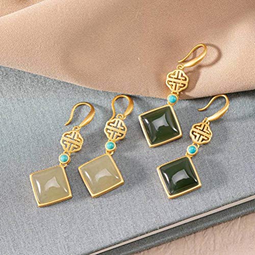 Boucles d'oreilles de personnalité style Chinois rétro