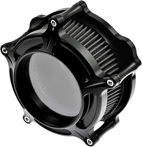 HDBUBALUS Filtro de aire CNC para motocicleta, filtro de aire, sistema de admisión apto para Harley Touring Trike Street Glide Road Glide Softail