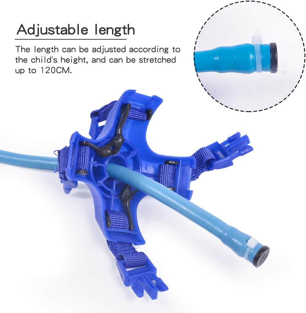 Genrics Pogo Bouncing Ball, with Handle and Ball Pump, High Jump Toy, Pogo Maximum LoadBearing