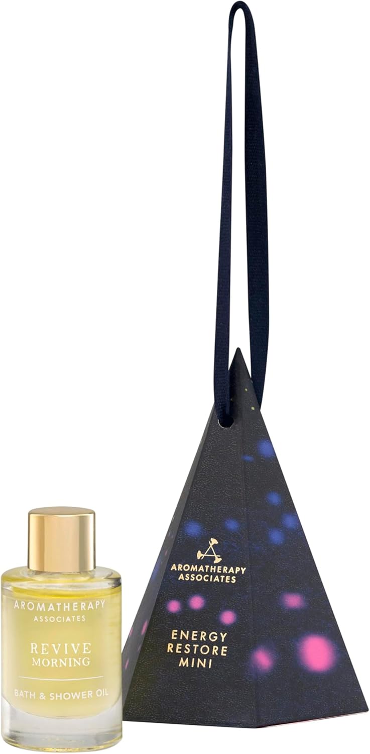 Aromatherapy Associates – Energy Restore Mini – Mini Moment Revive Morning Bath & Shower Oil 9ml, 2022 Christmas Wellbeing Gift Collection Aromatherapy Associates – Energy Restore Mini – Mini Moment Revive Morning Bath & Shower Oil 9ml, 2022 Christmas Wellbeing Gift Collection