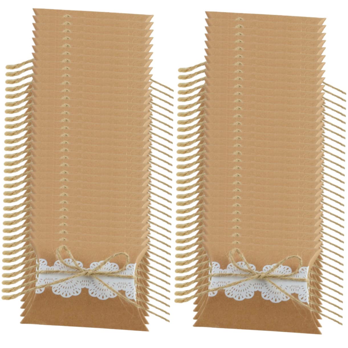 Healeved 100pièces Boîtes à Dragées Pour Mariage Invités Contenant Bonbons Et Chocolats